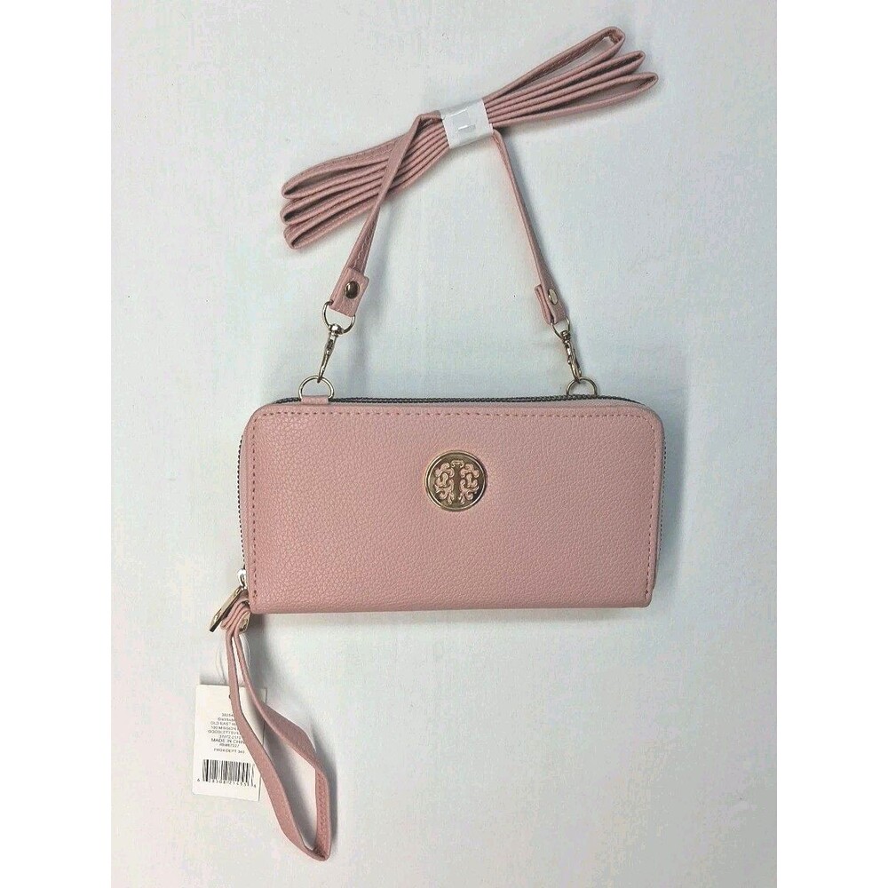 Womens Large Clutch Wristlet Wallet Double Zip Phone Wristlet Handbags Crossbody